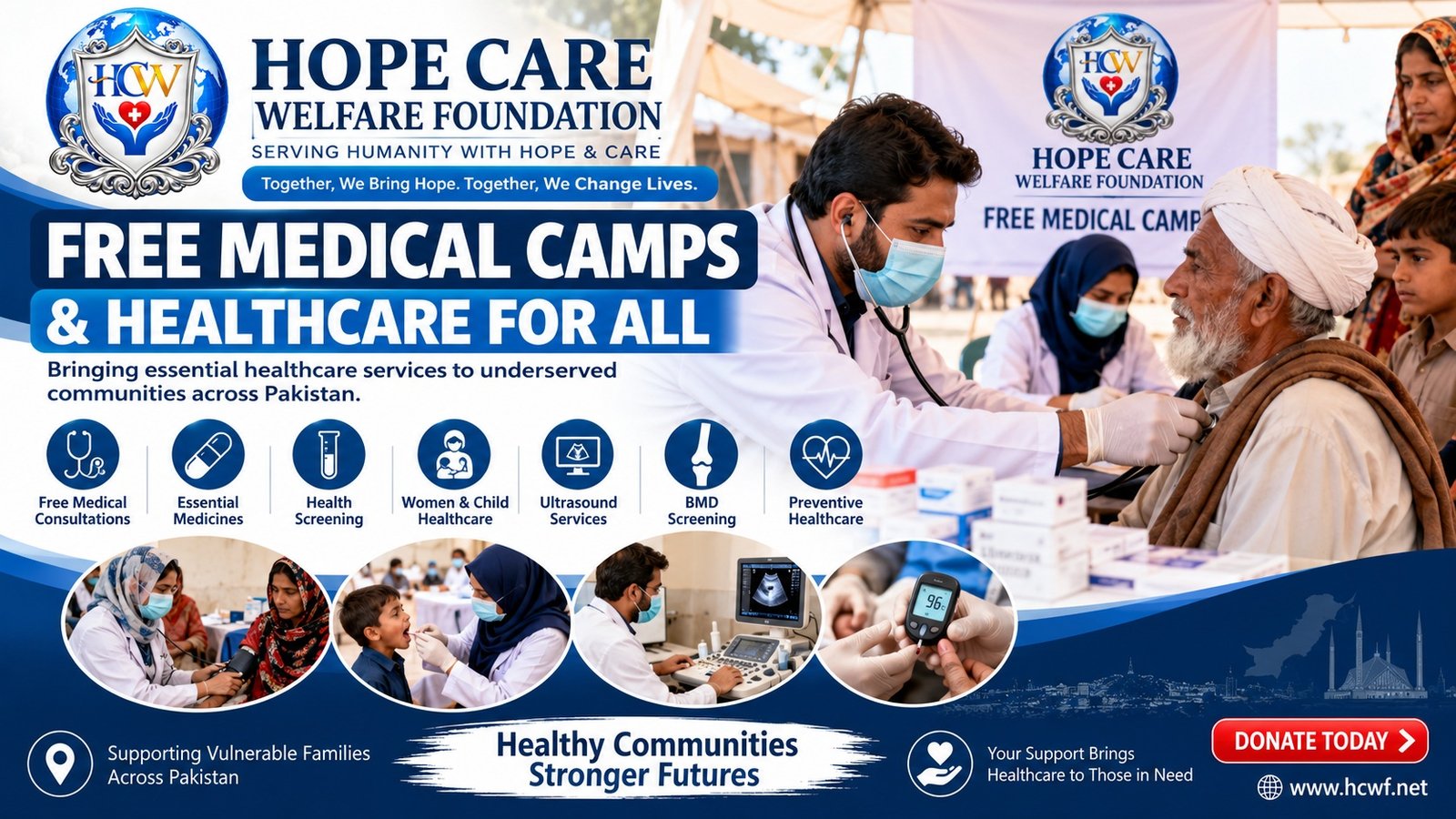 Free Medical Camps & Healthcare for All