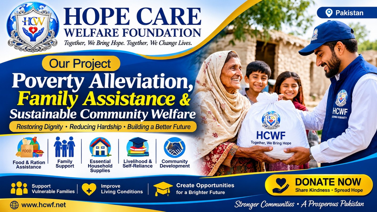 Poverty Alleviation, Family Assistance & Sustainable Community Welfare